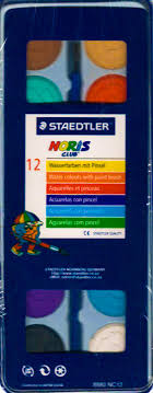 Staedtler Noris Club Water Colours with paint brush
