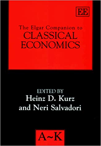 The Elgar Companion to Classical Economics