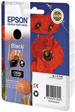 Epson T1701 Black Ink Cartridge (Poppy)