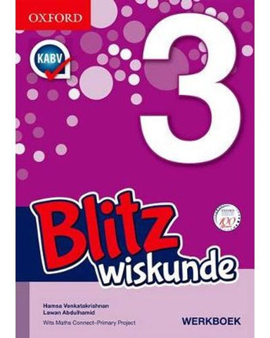 Blitz Wiskunde (Hoofrekene) Graad 3 Leerdersboek Afrikaans