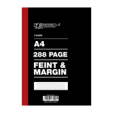 FREEDOM STATIONERY HARD COVERS A4 COUNTER BOOKS - STITCHED & GLUED (practice2022)