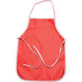 SCHOOL PRIMARY APRON- DOUBBLE SIDE BLUE