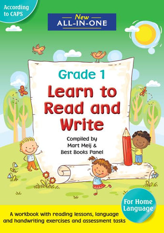 New All-In-One Learn to Read and Write for Grade 1 – A Home Language Workbook