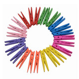 TREFOIL DALA WOODEN COLOURED PEGS