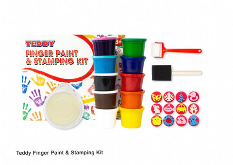 DALA FINGER PAINT AND STAMPING KIT