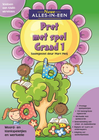 Nuwe Alles-In-Een Pret met spel Graad 1