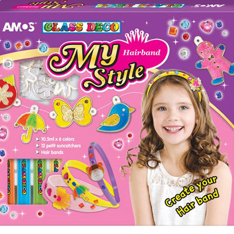 AMOS GLASS DECO MY STYLE HAIRBAND - SD10P6-MSH