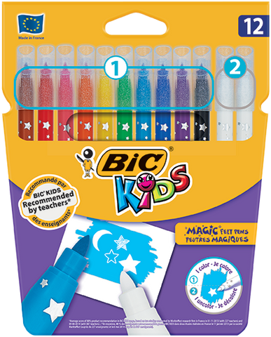 BIC Magic Colour & Erase Felt Pens