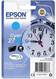 Epson Singlepack Cyan 27XL DURABrite Ultra Ink Cartridge