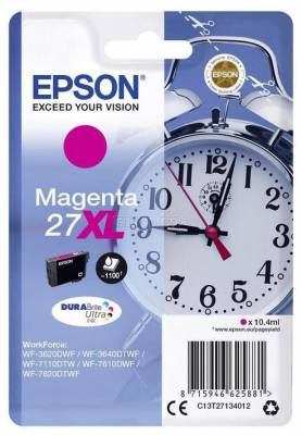 Epson Single pack Magenta 27XL DURABrite Ultra Ink Cartridge