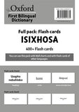 Oxford First Bilingual Dictionaries: Full Pack Flash Cards IsiXhosa (400+ Flash Cards)