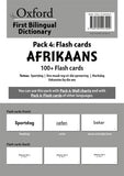Oxford First Bilingual Dictionaries: Pack 4 Flash Cards Afrikaans (100+ Flash Cards)