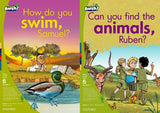 Aweh! Eng Gr2 L6 BB3 Can you find the animals, Ruben?, How do you swim, Samuel?