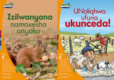 Aweh! isiXhosa Phonics Grade 2 Level 6 Big Book 2 Izilwanyana namaxesha onyaka | UNoliqhwa ufuna ukunceda!