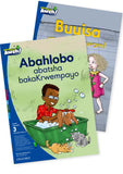 Aweh! isiXhosa Phonics Grade 1 Level 3 Big Book 2 Abahlobo abatsha bakaKrwempayo and Buyisa umnqwazi wam!