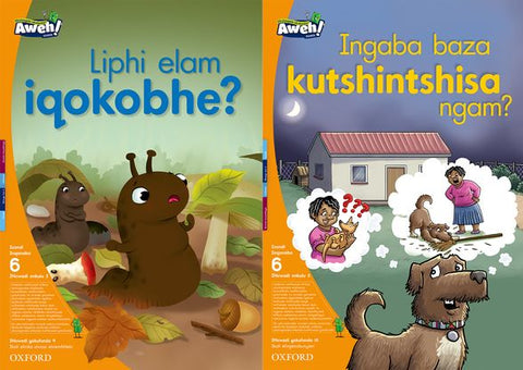 Aweh! isiXhosa Phonics Grade 2 Level 6 Big Book 5 Liphi elam iqokobhe? | Ingaba baza kutshintshisa ngam?