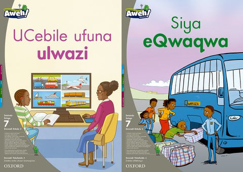 Aweh! IsiZulu Reading Scheme Grade 2 Level 7 Big Book 2 UCebile ufuna ulwazi Siya eQwaqwa