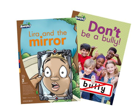 Aweh! English Grade 2 Level 5 Big Book 2 Lira and the mirror, Don't be a bully!