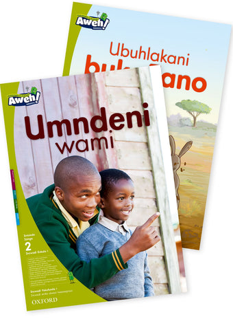 Aweh! isiZulu Phonics Grade 1 Level 2 Big Book 1 Umndeni wami and Ubuhlakani bukaFano