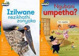 Aweh! IsiZulu Reading Scheme Grade 2 Level 6 Big Book 2 Izilwane nezikhathi zonyaka / Ngubani umpetha?