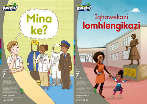 Aweh! IsiZulu Reading Scheme Grade 2 Level 7 Big Book 4 Mina ke? Iqhawekazi lomhlengikazi
