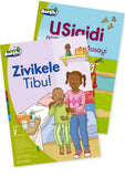 Aweh! isiZulu Phonics Grade 1 Level 2 Big Book 5 Zivikele Tibu! and USigidi nomgido wamaMasayi