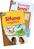 Aweh! isiXhosa Phonics Grade 1 Level 1 Big Book 2 Sifana singafani and Kumoshe bani?