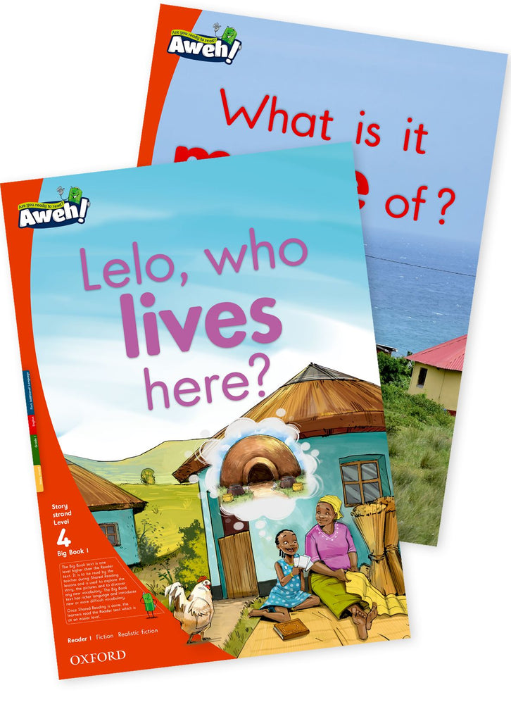 Aweh! English Gr1 Level 4 Big Book 1 Lelo, who lives here?, What is it ...