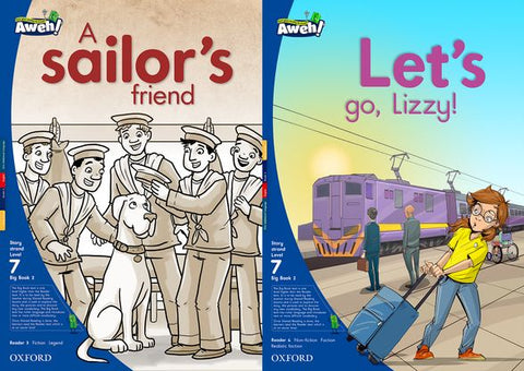 Aweh! English Grade 2 Level 7 Big Book 2 A sailor's friend, Let's go, Lizzy!
