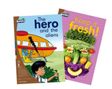 Aweh! English Grade 2 Level 5 Big Book 4 The hero and the aliens, Keep it fresh!