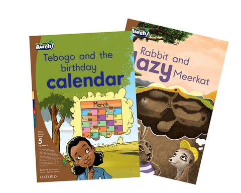 Aweh! Eng Gr2 L5 BB5 Rabbit and lazy Meerkat, Tebogo and the birthday calendar