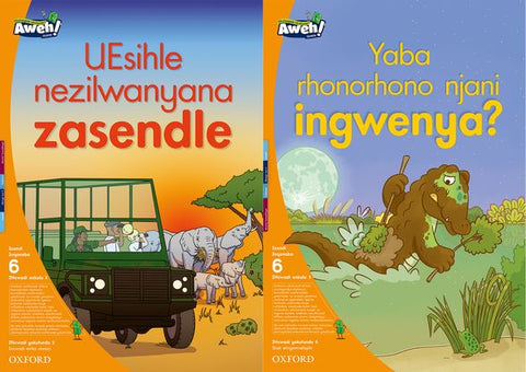 Aweh! isiXhosa Phonics Grade 2 Level 6 Reader 4 UEsihle nezilwanyana zasendle Yabarhonorhono njani ingwenya?