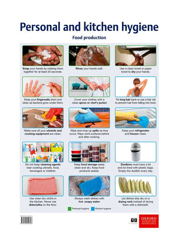 Poster Pack: CS: Poster 05 - Personal and kitchen hygiene