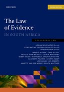 THE LAW OF EVIDENCE IN SOUTH AFRICA 2E