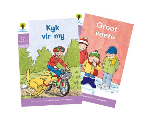 Storieboom Fase 1+ Grootboek 2 Kyk vir my en Groot Voete