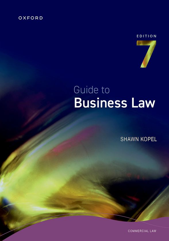 Guide to business law 7th edition elex academic bookstore