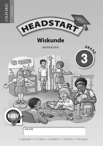 Headstart Wiskunde Graad 3 Werkboek (Approved) - Elex Academic Bookstore