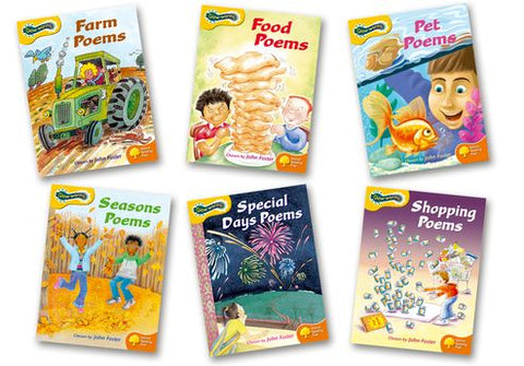 Oxford Reading Tree: Stage 5 & 6 Glow-worms Poetry (Pack of 6)
