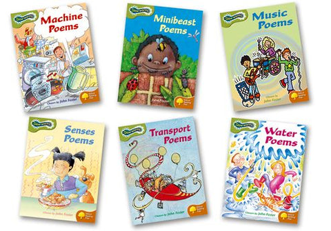 Oxford Reading Tree: Stage 7 & 8 Glow-worms Poetry (Pack of 6)