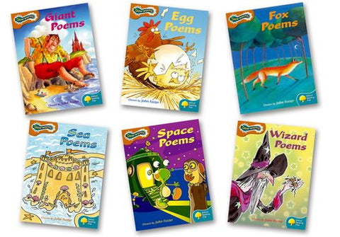 Oxford Reading Tree: Stage 8 & 9 Glow-worms Poetry (Pack of 6)