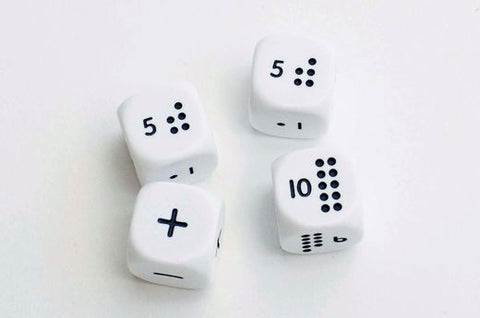Numicon: Set of 4 Numicon Dice