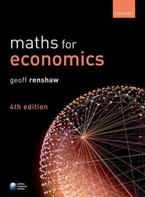 Maths for Economics 4e