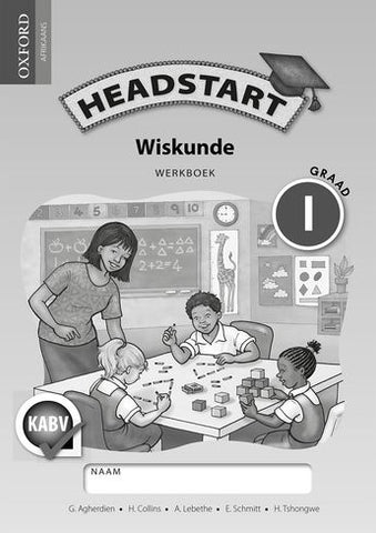 Headstart Wiskunde Graad 1 Werkboek - Elex Academic Bookstore