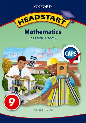 Headstart Mathematics Grade 9 Learner's Book (Approved) - Elex Academic Bookstore