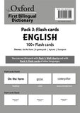 Oxford First Bilingual Dictionaries: Pack 3 Flash Cards English (100+ Flash Cards)