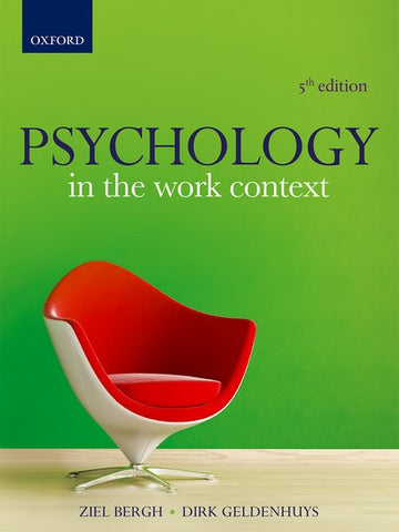 Psychology in the Work Context (5th Edition)