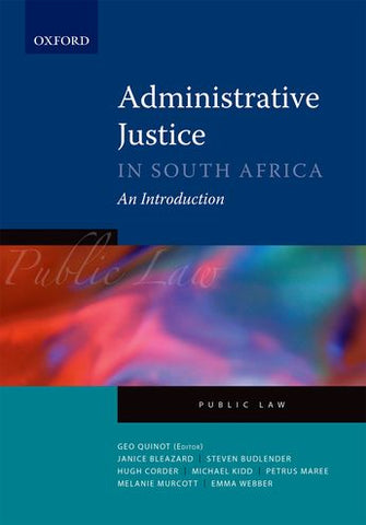 Administrative Law in South Africa - Elex Academic Bookstore