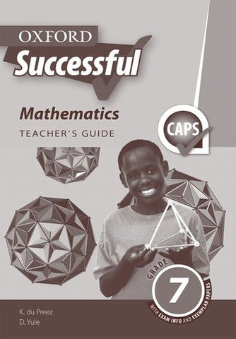 Oxford Successful Mathematics Grade 7 Teacher's Guide (Approved) - Elex Academic Bookstore