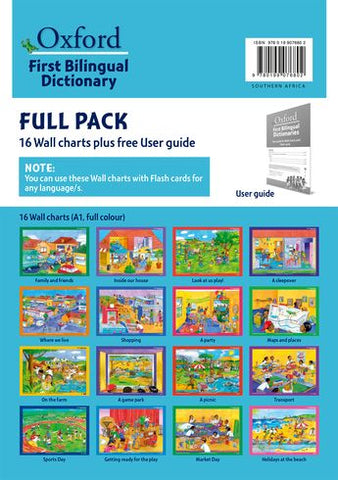Oxford First Bilingual Dictionary poster pack (16 + TG)