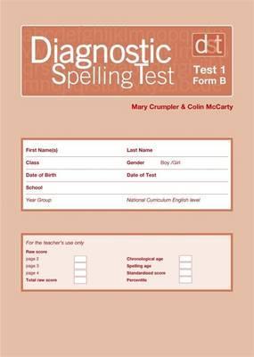 DIAGNOSTIC SPELLING TEST 1 FORM B